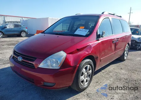 2007 Kia Sedona Lx z USA, uszkodzony, nr VIN KNDMB233576119019